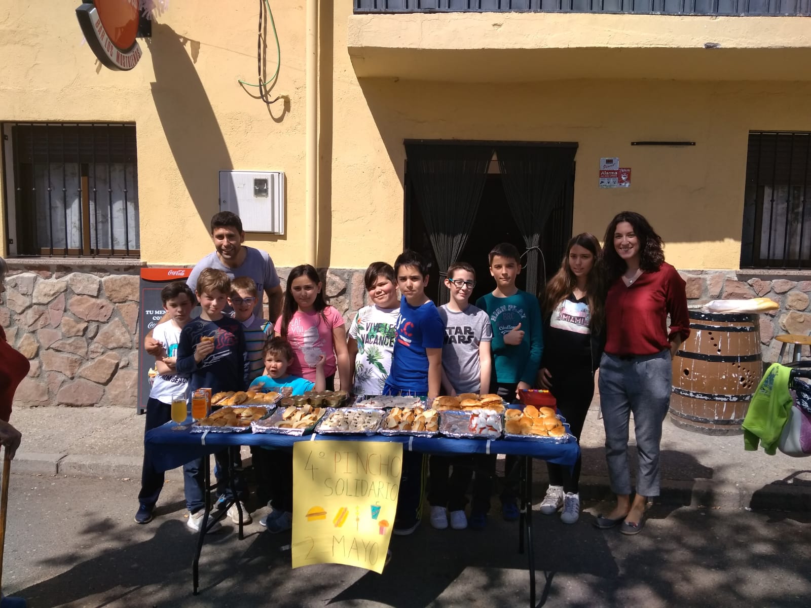 "Pincho Solidario" en el CRA La Encina de Cogolludo