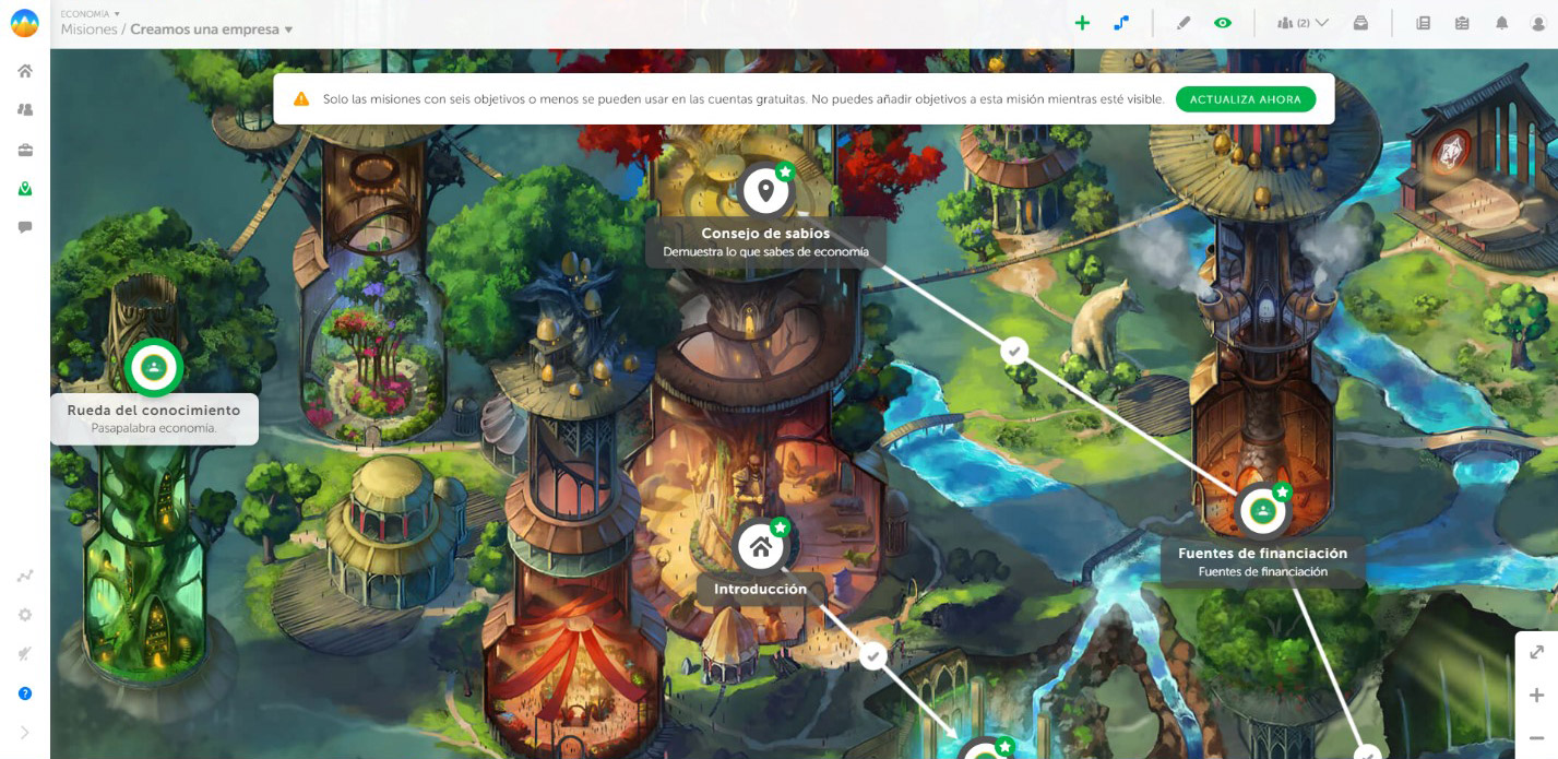 Clase de classcraft de 4º de la ESO